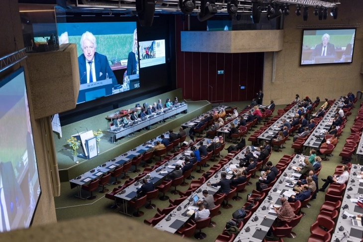 Собраниска делегација на 151. Собрание на Интерпарламентарната унија во Женева