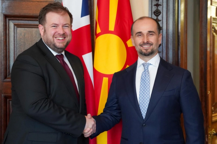 UK's commitment to stability and European perspective of North Macedonia and the region reaffirmed at Murtezani-Doughty meeting