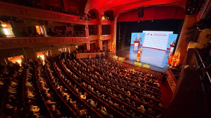 Мицкоски: 23 Октомври не е само датум – тоа е завет дека Македонија никогаш нема да биде ничија туѓа мисла, туку вечен порив за слобода, правда и иднина