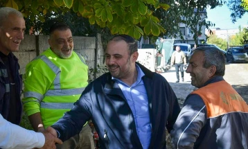 Ѓорѓиевски: Се реконструира улицата „Жил Верн“, продолжуваме да го уредуваме секој дел за побезбедна и поубава Кисела Вода и Скопје