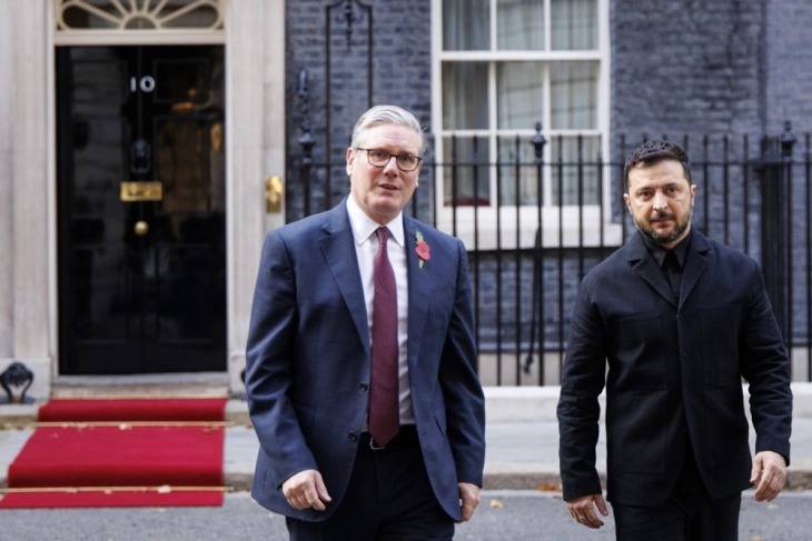 Starmeri në takim me Zelenskin: Ukrainës t'i mundësohen mjete për sulme me sisteme me rreze të gjatë veprimi