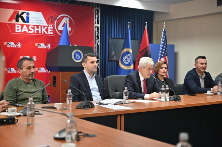 Ahmeti says not stepping back from politics as NAI won 159, Worth It 122 councilor seats