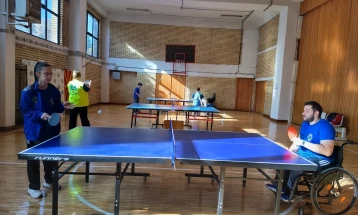 Хуманитарен инклузивен турнир во пинг - понг во Кавадарци