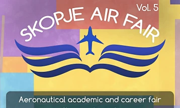 Skopje Air Fair in City Park