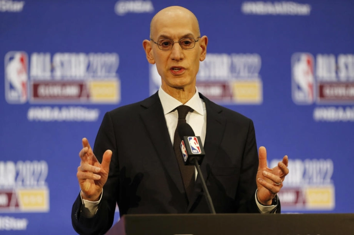 NBA boss Silver comments on gambling probe arrests for first time