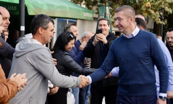 Мицкоски: Со поддршката од граѓаните ќе имаме убедлива победа во Демир Капија, за напредок и реализација на многу проекти