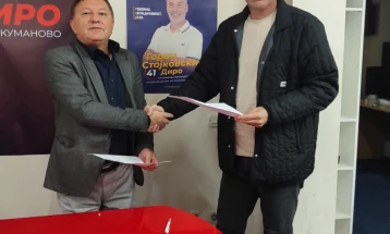 ДОМ: Поддршка во вториот круг за независниот кандидат за градоначалник на Куманово Горан Стојковски – Диро