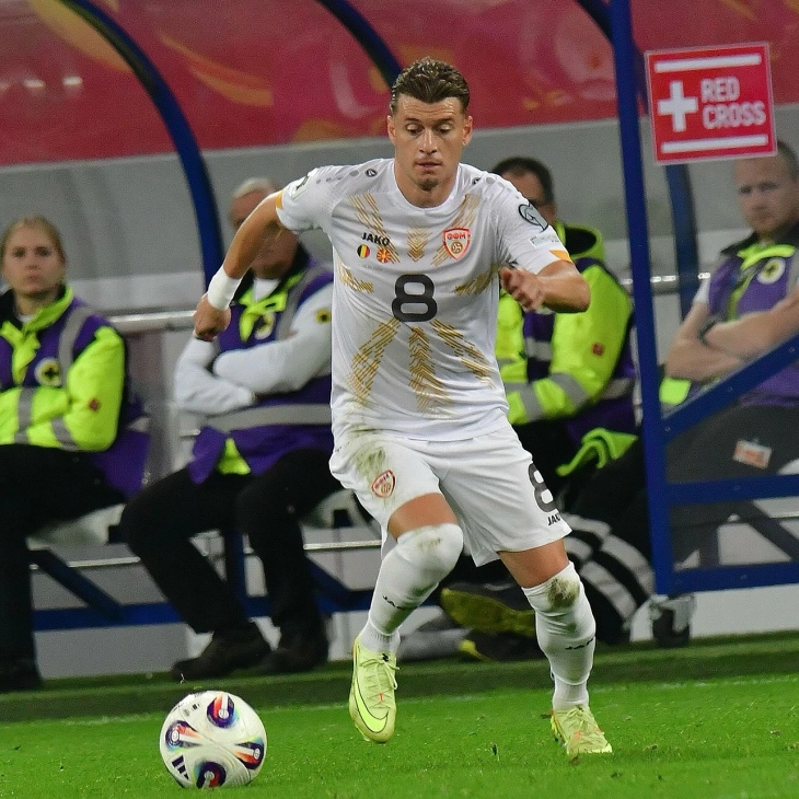 Алиоски нема да биде на располагање за дуелот со Велс