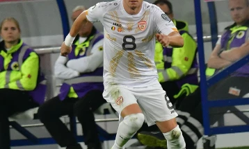 Алиоски нема да биде на располагање за дуелот со Велс