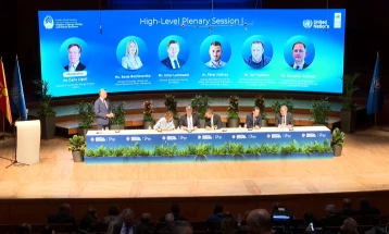 Our energy transition is under way, we're investing in new solar and wind energy projects, says Bozhinovska