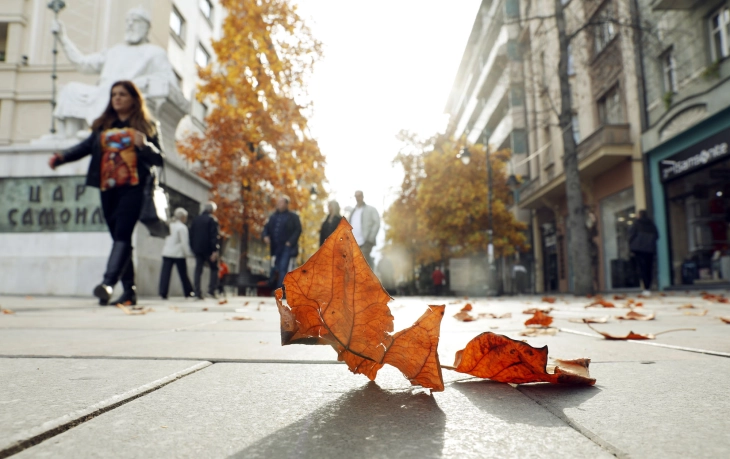 Weather: Sunny with some clouds; high 20°C