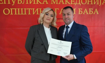 Официјализиран вториот мандат на градоначалникот на Општина Гази Баба, Бобан Стефковски