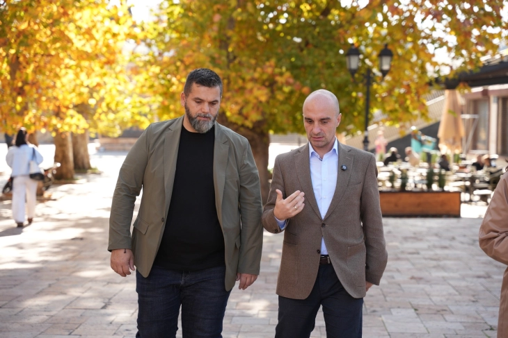 Лабудовиќ : Со Бујар Дулови и еснафот имаме јасен концепт – ја враќаме енергијата и животот во Старата скопска чаршија