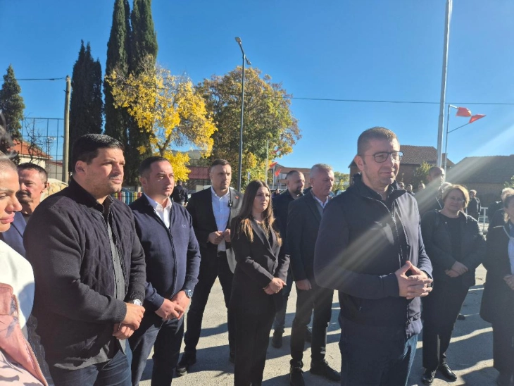 Mickoski expects VMRO-DPMNE to win ‘fantastic figure’ of 60 mayoral posts in local elections 
