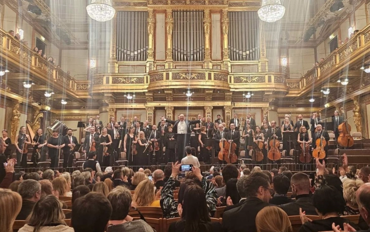 Videnovikj on Musikverein concert: Culmination of perfection; Philharmonic wrote new page in Macedonian history