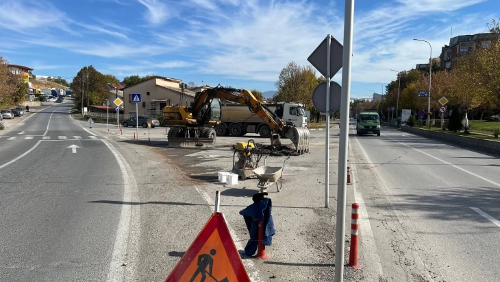 Нацева: Започна изградбата на кружниот тек кон Кавадарци