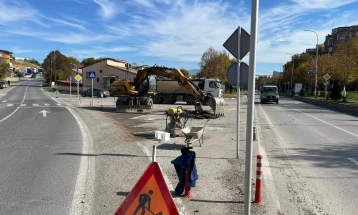 Нацева: Започна изградбата на кружниот тек кон Кавадарци