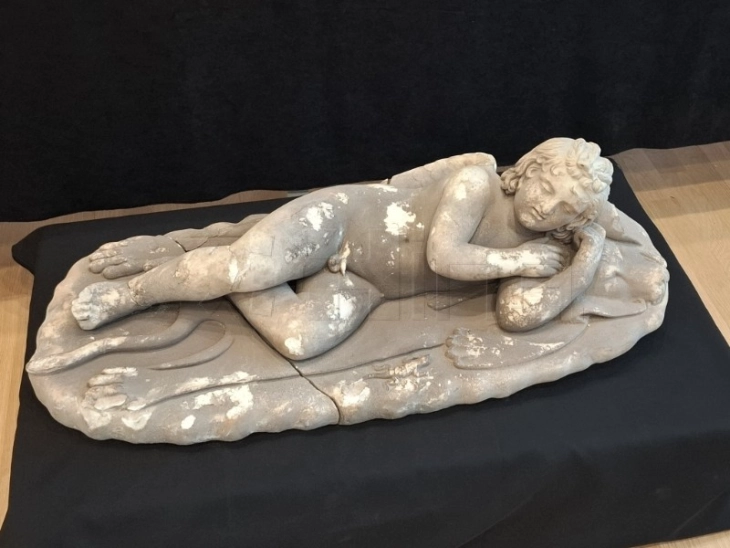 'Sleeping Cupid' from 2nd century discovered in Pula