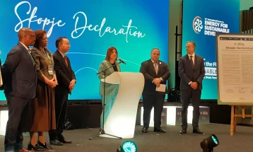 Bozhinovska: Region emerges as active driver of global transition with signing of Skopje Declaration  