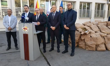 Customs seizes 130 kilograms of marijuana at Tabanovce border crossing 