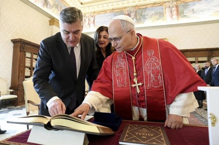 Croatian President Milanović invites Pope Leo XIV to visit Croatia, expects visit to happen