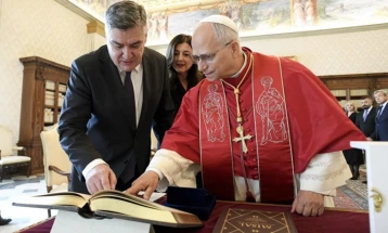Croatian President Milanović invites Pope Leo XIV to visit Croatia, expects visit to happen
