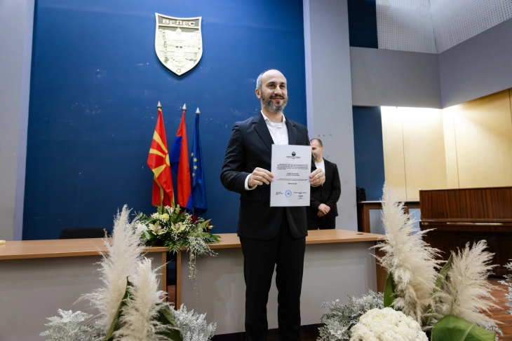 Марко Колев го доби решението за втор мандат за градоначалник на Општина Велес