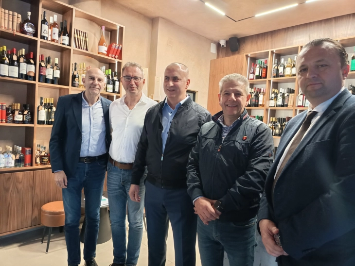 Претставници на Сојуз на стопански комори во посета на Македонски семејни винарии 