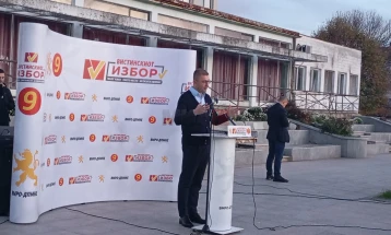 Мицкоски: В недела сите масовно да излеземе на гласање, затоа што додека седите дома, други одлучуваат за вашата иднина