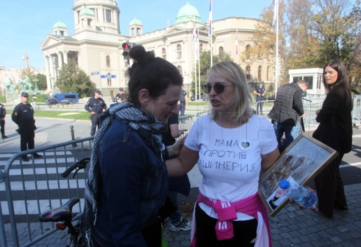 Novi Sad collapse victim's mother starts hunger strike demanding gov't accountability