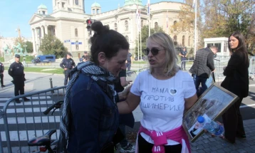 Novi Sad collapse victim's mother starts hunger strike demanding gov't accountability