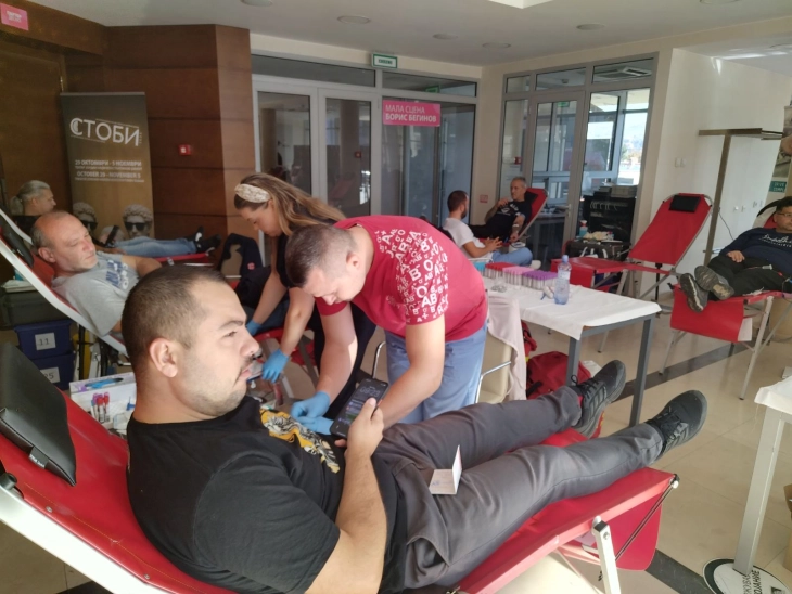 Велешките моторџии собраа рекордни 200 крвни единици