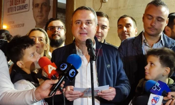 Горан Герасимовски прогласи победа во Центар