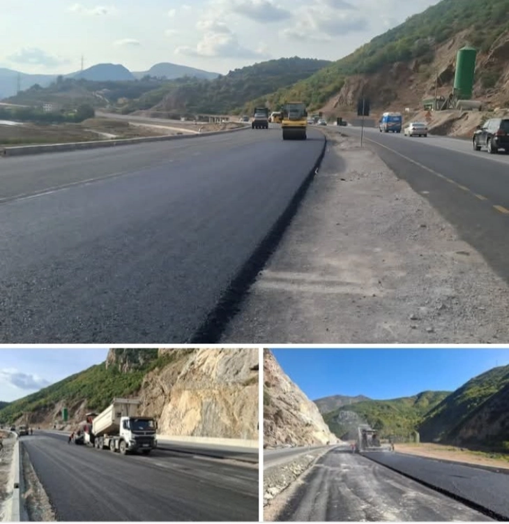 Работите на патот Елбасан - ГП Ќафасан завршени 80 отсто