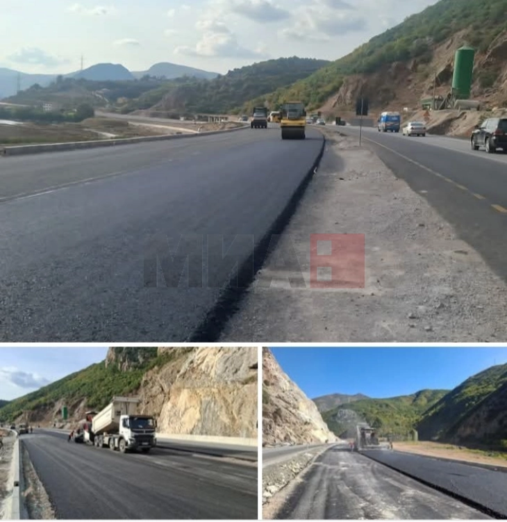 Punimet në rrugën Elbasan-Qafë Thanë të përfunduara 80 për qind