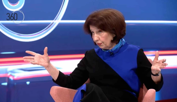 Neither ball nor court mentioned at meeting, says Siljanovska Davkova on von der Leyen post