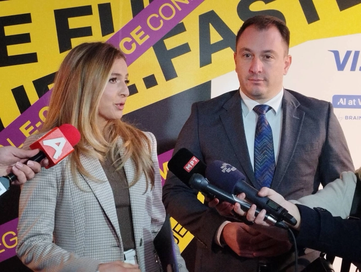 Прес - конференција на министерот Андоновски и претседателката на АЕТСМ, Ангеловска Станков (во живо)