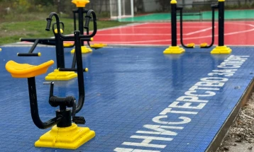 Отворен современ повеќенаменски спортски центар во општина Ѓорче Петров