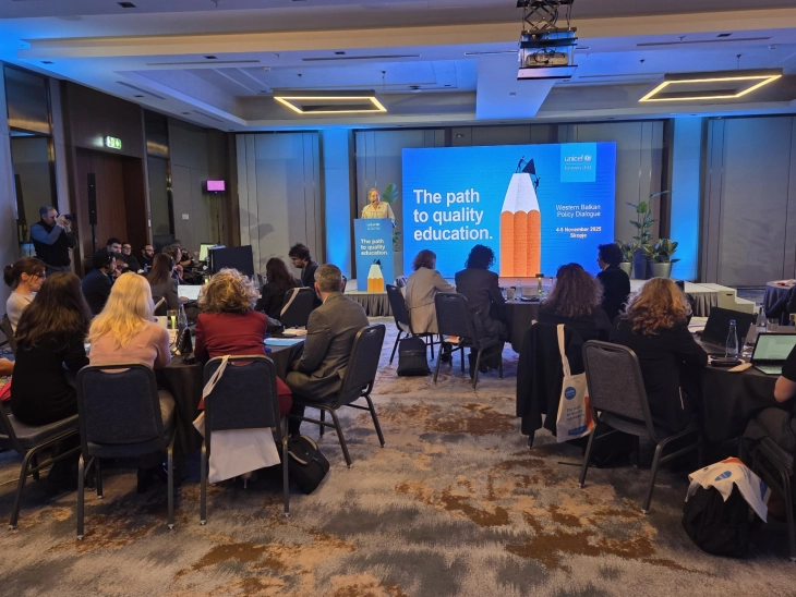 Janevska addresses regional conference on improving education policies