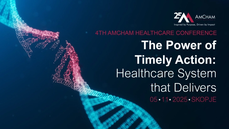 Четврта годишна конференција за здравство во организација на АмЧам