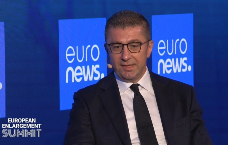 Mickoski in Brussels: Due to artificial disputes, we're at standstill on European path for two and a half decades