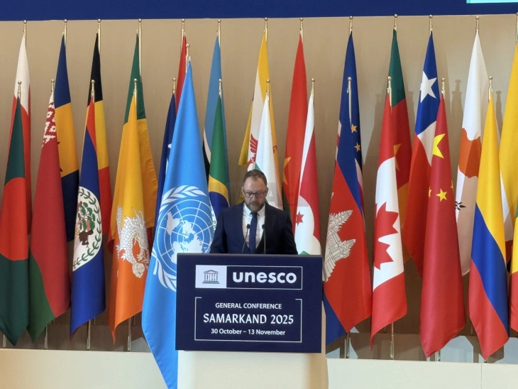 Lutkov: Maqedonia mbetet partner i përkushtuar në realizimin e misionit të UNESKO-s