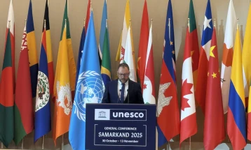 Lutkov: Maqedonia mbetet partner i përkushtuar në realizimin e misionit të UNESKO-s