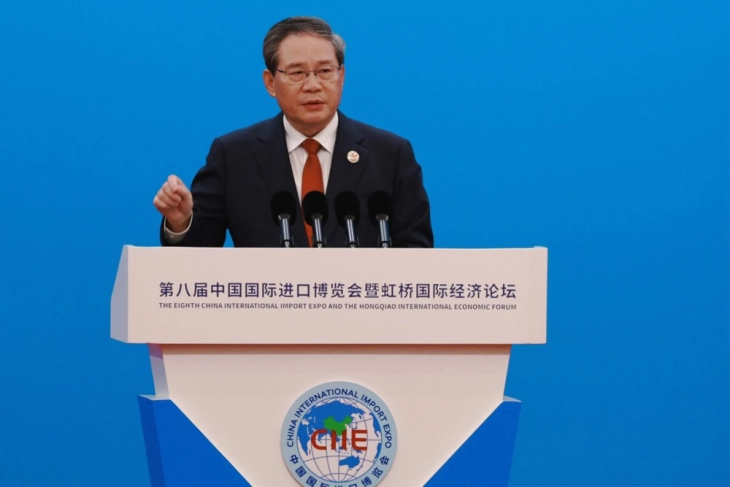 Ли го отвори Кинескиот меѓународен саем за увоз