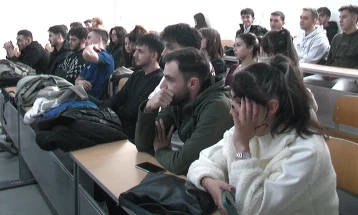 Студенти од Турција на средба со претставници од СВР-Штип за навремено добивање дозволи за престој