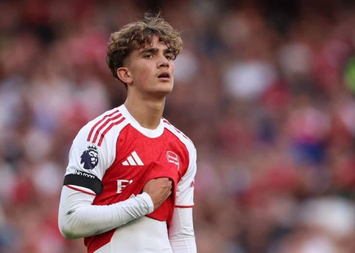 Tinejxheri i Arsenalit, Daumen ka shkruar histori në Ligën e Kampionëve