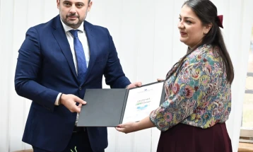 Gjorgjievski takes office as Mayor of Skopje, says city cleanup action to begin Thursday evening 