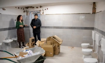 Подобрени услови за престој на најмладите во детската градинка „Росица“ во Охрид