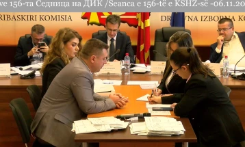 ДИК го отфрли приговорот за гласањето на пет избирачки места во Општина Брвеница, во тек е разгледување на приговорите за Општина Шуто Оризари