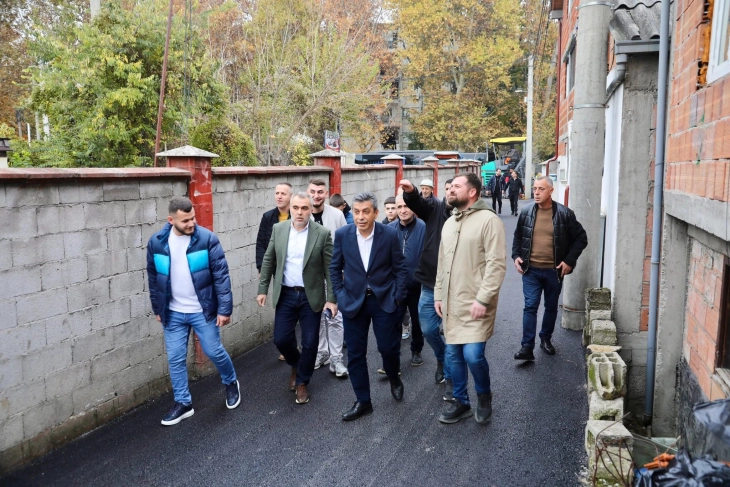 Përfundon rikonstruktimi i rrugës nr. 9 të Bulevardit “Mid’hat Frashëri”